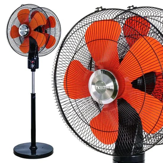 Double-Head Floor Fan