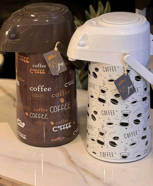Hand Press Vacuum Thermos Flask, photo 2