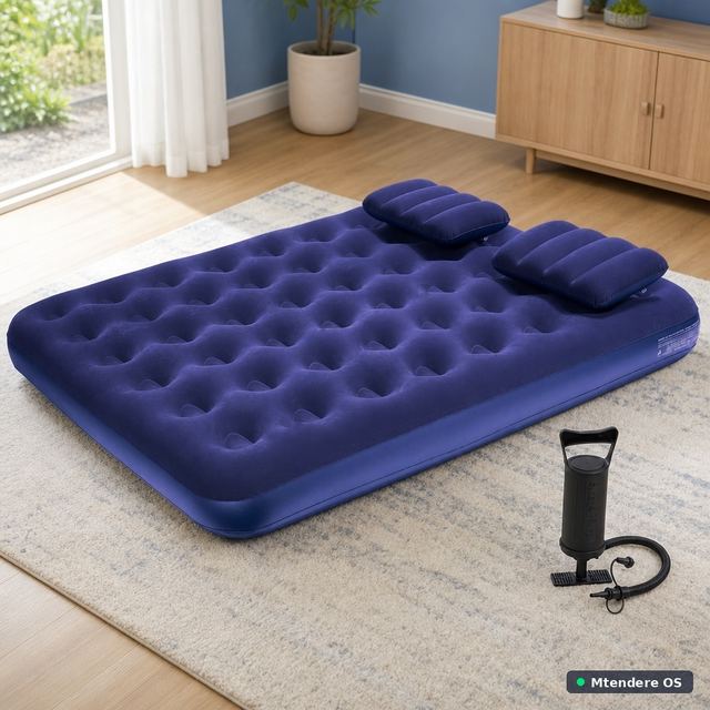 Queen Inflatable Mattress Set