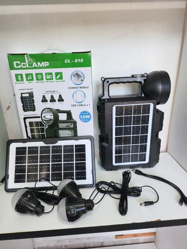Solar Lighting & Music System