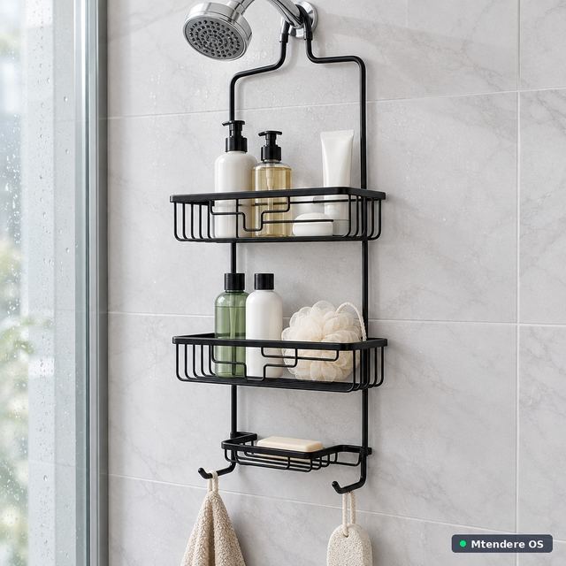 Splash Aluminum Hanging Shower Caddy