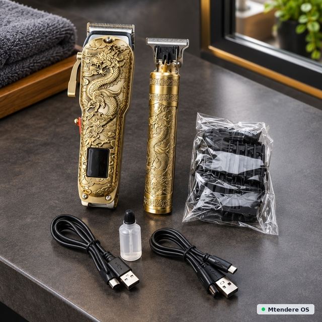 WAIKIL Gold Dragon Clipper and Trimmer Set