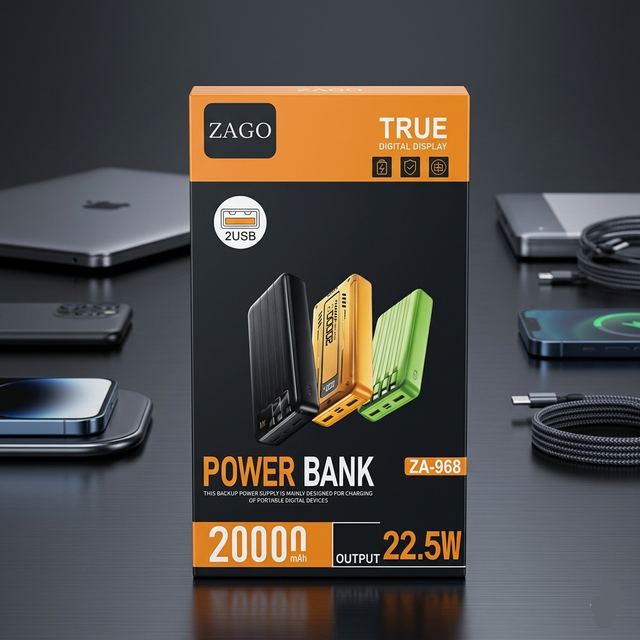 ZAGO ZA-968 Portable Power Bank